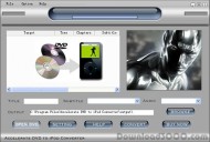 Accelerate DVD to iPod Video Converter screenshot